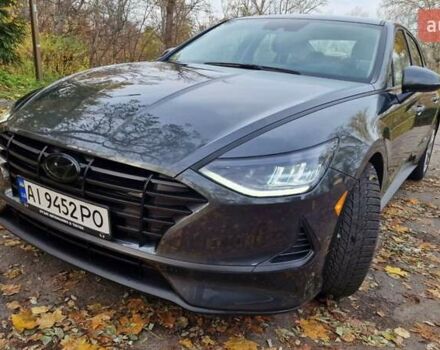 Серый Хендай Соната, объемом двигателя 2.5 л и пробегом 55 тыс. км за 17999 $, фото 3 на Automoto.ua