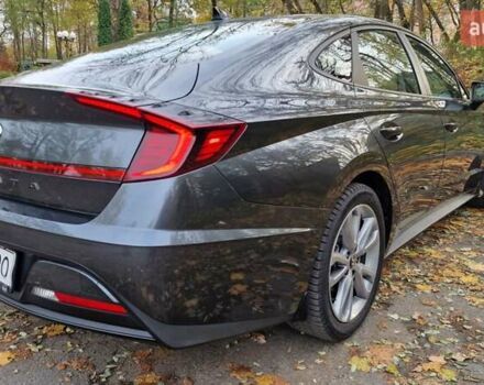 Серый Хендай Соната, объемом двигателя 2.5 л и пробегом 55 тыс. км за 17999 $, фото 6 на Automoto.ua