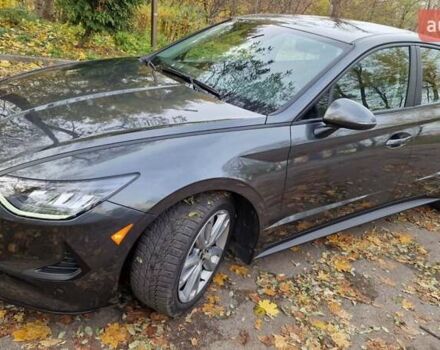 Серый Хендай Соната, объемом двигателя 2.5 л и пробегом 55 тыс. км за 17999 $, фото 8 на Automoto.ua