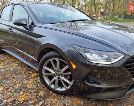 Серый Хендай Соната, объемом двигателя 2.5 л и пробегом 55 тыс. км за 17999 $, фото 7 на Automoto.ua