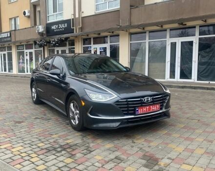 Серый Хендай Соната, объемом двигателя 2.5 л и пробегом 32 тыс. км за 20000 $, фото 11 на Automoto.ua