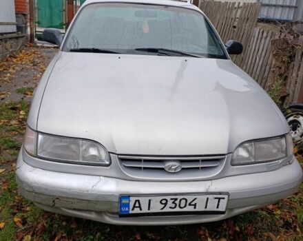 Серый Хендай Соната, объемом двигателя 2 л и пробегом 673 тыс. км за 1300 $, фото 1 на Automoto.ua