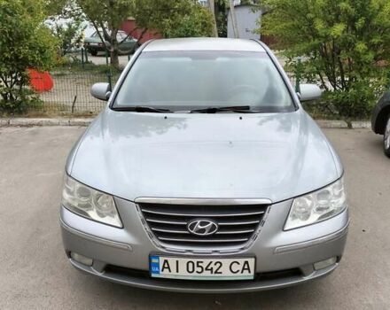 Серый Хендай Соната, объемом двигателя 2 л и пробегом 370 тыс. км за 5100 $, фото 1 на Automoto.ua