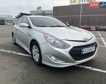 Серый Хендай Соната, объемом двигателя 2.36 л и пробегом 199 тыс. км за 8950 $, фото 1 на Automoto.ua