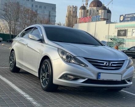 Сірий Хендай Соната, об'ємом двигуна 2 л та пробігом 185 тис. км за 10500 $, фото 1 на Automoto.ua