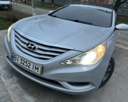 Серый Хендай Соната, объемом двигателя 2.4 л и пробегом 192 тыс. км за 6999 $, фото 1 на Automoto.ua