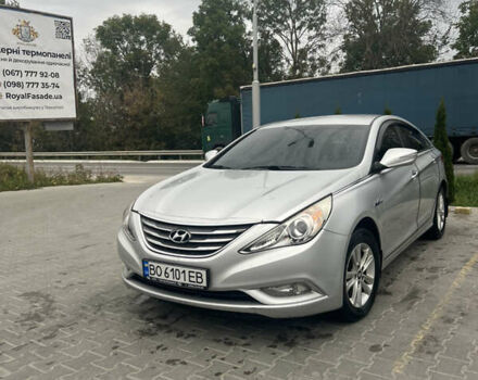 Сірий Хендай Соната, об'ємом двигуна 2 л та пробігом 72 тис. км за 6500 $, фото 1 на Automoto.ua