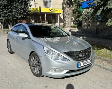 Сірий Хендай Соната, об'ємом двигуна 2 л та пробігом 106 тис. км за 7600 $, фото 1 на Automoto.ua