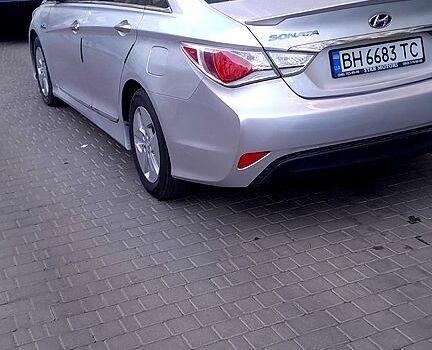 Серый Хендай Соната, объемом двигателя 2.4 л и пробегом 185 тыс. км за 7000 $, фото 1 на Automoto.ua