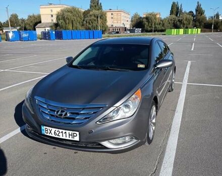 Сірий Хендай Соната, об'ємом двигуна 2.36 л та пробігом 184 тис. км за 8600 $, фото 1 на Automoto.ua