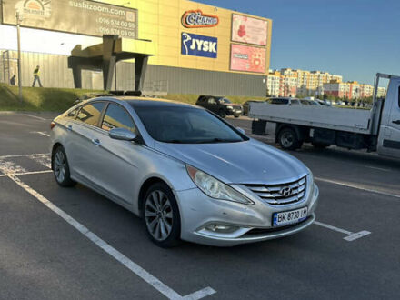 Серый Хендай Соната, объемом двигателя 2 л и пробегом 233 тыс. км за 6200 $, фото 1 на Automoto.ua