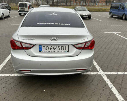 Серый Хендай Соната, объемом двигателя 2 л и пробегом 595 тыс. км за 8000 $, фото 1 на Automoto.ua