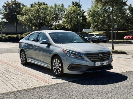 Сірий Хендай Соната, об'ємом двигуна 2.4 л та пробігом 99 тис. км за 9400 $, фото 1 на Automoto.ua