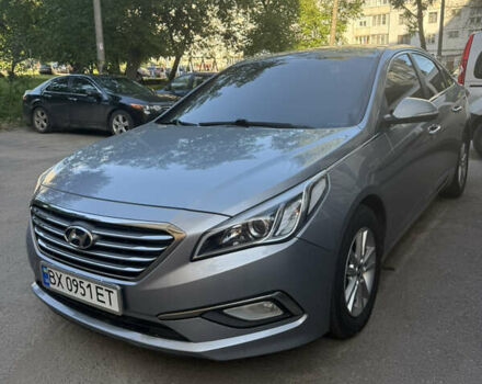 Сірий Хендай Соната, об'ємом двигуна 2 л та пробігом 225 тис. км за 11000 $, фото 1 на Automoto.ua