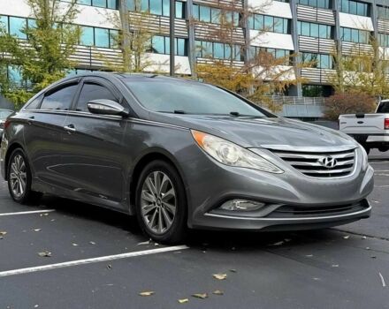 Серый Хендай Соната, объемом двигателя 2.4 л и пробегом 85 тыс. км за 5600 $, фото 1 на Automoto.ua