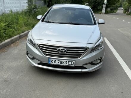 Хендай Соната 2014 у Києві на Automoto.ua Сірий Хендай Соната, об'ємом двигуна 2 л та пробігом 394 тис. км за 7800 $, фото 1 на Automoto.ua