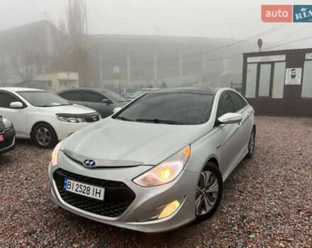 Серый Хендай Соната, объемом двигателя 2.36 л и пробегом 140 тыс. км за 10600 $, фото 1 на Automoto.ua