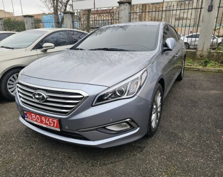Серый Хендай Соната, объемом двигателя 2 л и пробегом 60 тыс. км за 14200 $, фото 1 на Automoto.ua