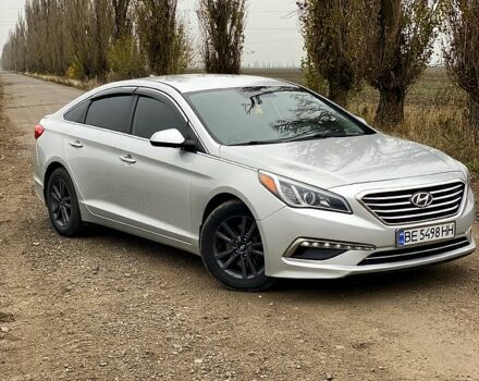 Серый Хендай Соната, объемом двигателя 2.4 л и пробегом 137 тыс. км за 9300 $, фото 1 на Automoto.ua