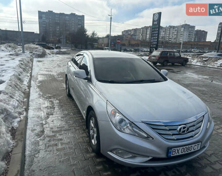 Серый Хендай Соната, объемом двигателя 2 л и пробегом 478 тыс. км за 8500 $, фото 1 на Automoto.ua