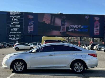 Серый Хендай Соната, объемом двигателя 2 л и пробегом 350 тыс. км за 6800 $, фото 1 на Automoto.ua