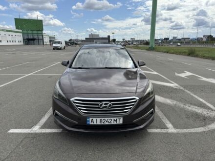 Сірий Хендай Соната, об'ємом двигуна 2.4 л та пробігом 202 тис. км за 9700 $, фото 1 на Automoto.ua