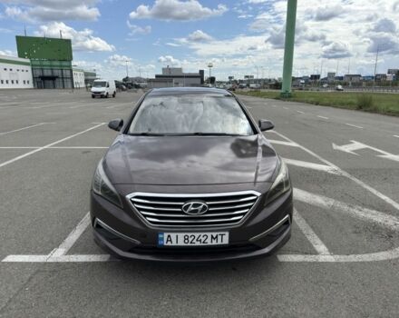Серый Хендай Соната, объемом двигателя 2.4 л и пробегом 202 тыс. км за 9700 $, фото 1 на Automoto.ua