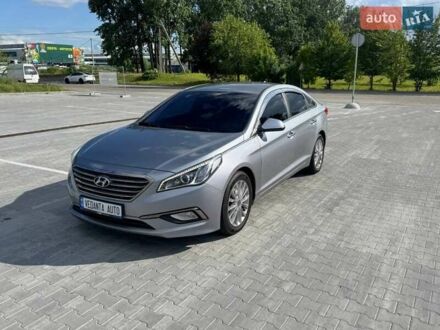 Серый Хендай Соната, объемом двигателя 1.7 л и пробегом 122 тыс. км за 14200 $, фото 1 на Automoto.ua