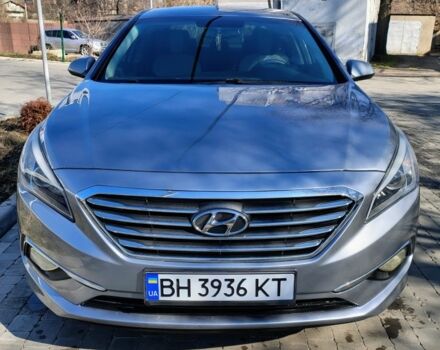Сірий Хендай Соната, об'ємом двигуна 2.4 л та пробігом 187 тис. км за 11000 $, фото 1 на Automoto.ua