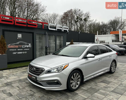 Серый Хендай Соната, объемом двигателя 2.36 л и пробегом 110 тыс. км за 9999 $, фото 1 на Automoto.ua