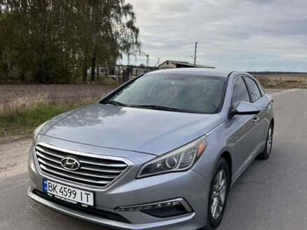 Серый Хендай Соната, объемом двигателя 2.4 л и пробегом 184 тыс. км за 10700 $, фото 1 на Automoto.ua