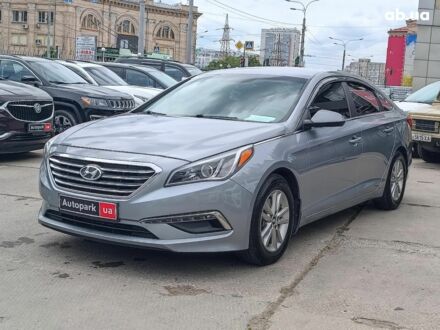 Сірий Хендай Соната, об'ємом двигуна 2.4 л та пробігом 104 тис. км за 10990 $, фото 1 на Automoto.ua