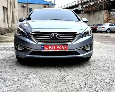 Серый Хендай Соната, объемом двигателя 2 л и пробегом 61 тыс. км за 15000 $, фото 1 на Automoto.ua