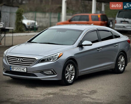 Серый Хендай Соната, объемом двигателя 2.4 л и пробегом 180 тыс. км за 9500 $, фото 1 на Automoto.ua