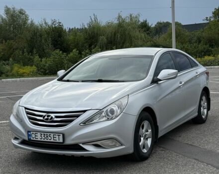 Серый Хендай Соната, объемом двигателя 2 л и пробегом 400 тыс. км за 5000 $, фото 1 на Automoto.ua