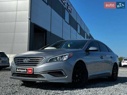 Сірий Хендай Соната, об'ємом двигуна 2.4 л та пробігом 180 тис. км за 10990 $, фото 1 на Automoto.ua
