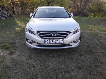 Хендай Соната 2015 в Прилуках на Automoto.ua Серый Хендай Соната, объемом двигателя 2 л и пробегом 86 тыс. км за 9000 $, фото 1 на Automoto.ua