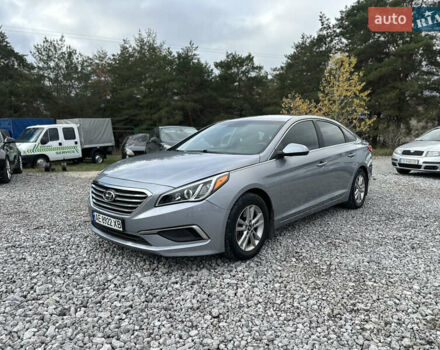 Серый Хендай Соната, объемом двигателя 2.36 л и пробегом 110 тыс. км за 8500 $, фото 1 на Automoto.ua