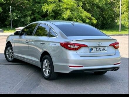 Сірий Хендай Соната, об'ємом двигуна 2.4 л та пробігом 188 тис. км за 11500 $, фото 1 на Automoto.ua