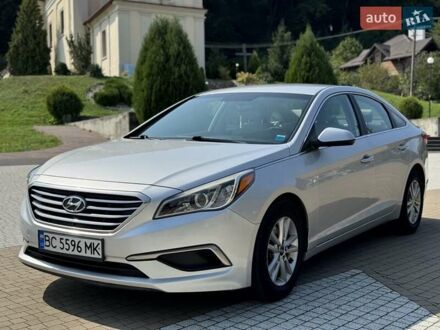 Серый Хендай Соната, объемом двигателя 2.36 л и пробегом 106 тыс. км за 11300 $, фото 1 на Automoto.ua
