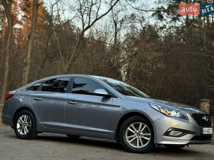 Серый Хендай Соната, объемом двигателя 2 л и пробегом 169 тыс. км за 11700 $, фото 1 на Automoto.ua