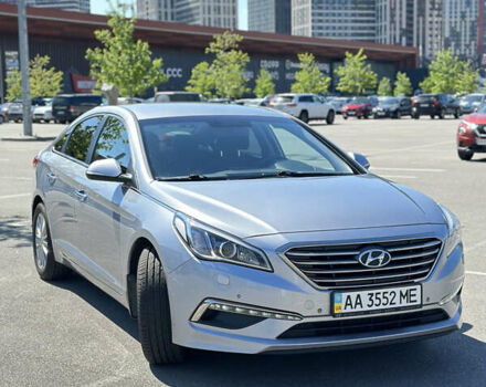 Серый Хендай Соната, объемом двигателя 2 л и пробегом 119 тыс. км за 13500 $, фото 1 на Automoto.ua