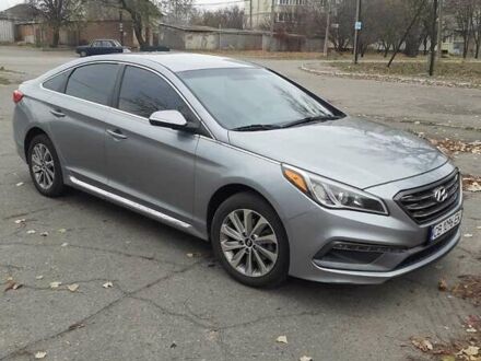 Сірий Хендай Соната, об'ємом двигуна 2.36 л та пробігом 178 тис. км за 10000 $, фото 1 на Automoto.ua