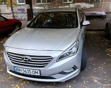 Серый Хендай Соната, объемом двигателя 2 л и пробегом 495 тыс. км за 8500 $, фото 1 на Automoto.ua