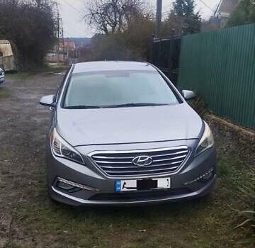 Серый Хендай Соната, объемом двигателя 2.36 л и пробегом 200 тыс. км за 9500 $, фото 1 на Automoto.ua