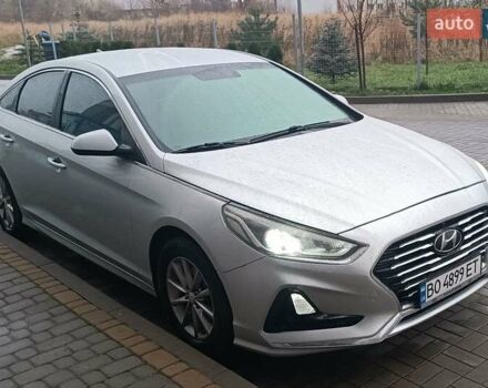 Серый Хендай Соната, объемом двигателя 2.36 л и пробегом 104 тыс. км за 14000 $, фото 1 на Automoto.ua