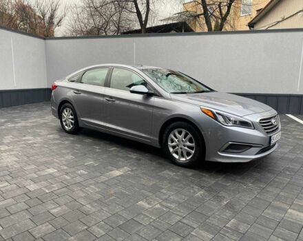 Серый Хендай Соната, объемом двигателя 2.4 л и пробегом 177 тыс. км за 10950 $, фото 1 на Automoto.ua