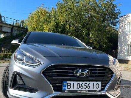 Серый Хендай Соната, объемом двигателя 2.4 л и пробегом 75 тыс. км за 13600 $, фото 1 на Automoto.ua