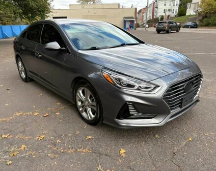 Серый Хендай Соната, объемом двигателя 2.4 л и пробегом 42 тыс. км за 7200 $, фото 1 на Automoto.ua