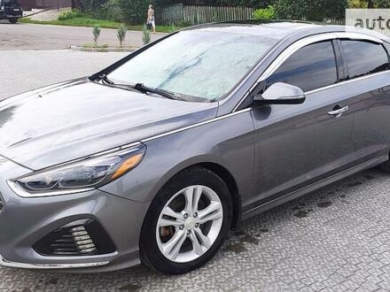 Серый Хендай Соната, объемом двигателя 2.4 л и пробегом 93 тыс. км за 14154 $, фото 1 на Automoto.ua